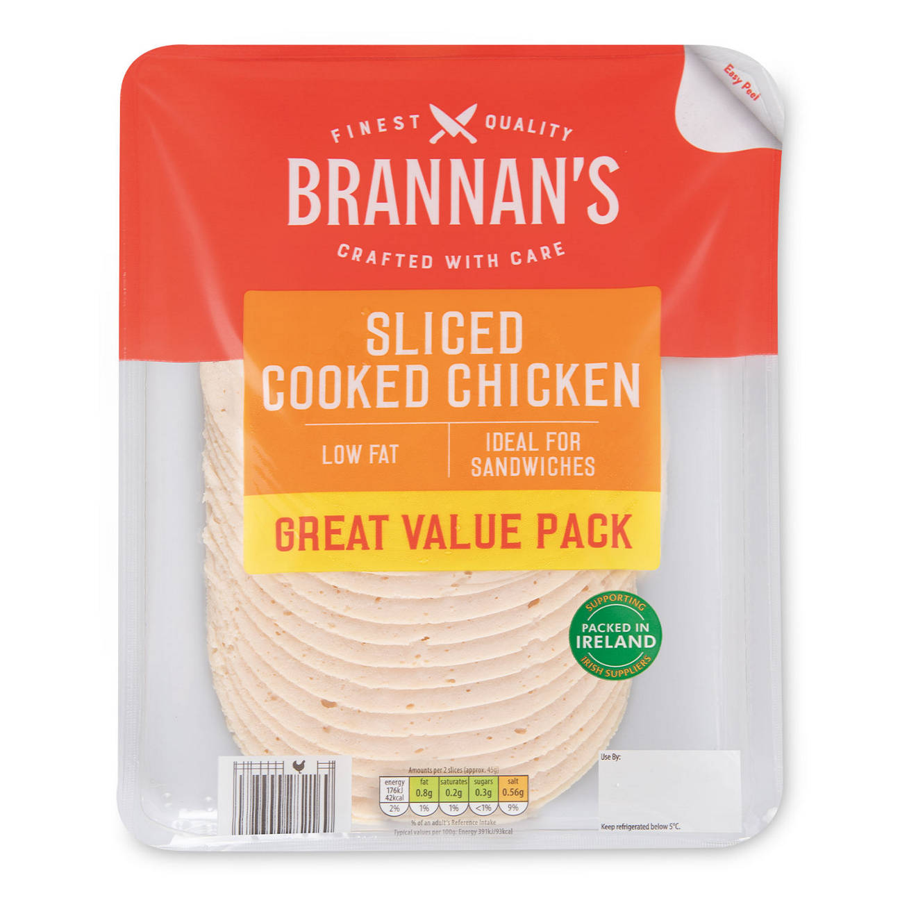 Sliced Cooked Chicken | ALDI IE